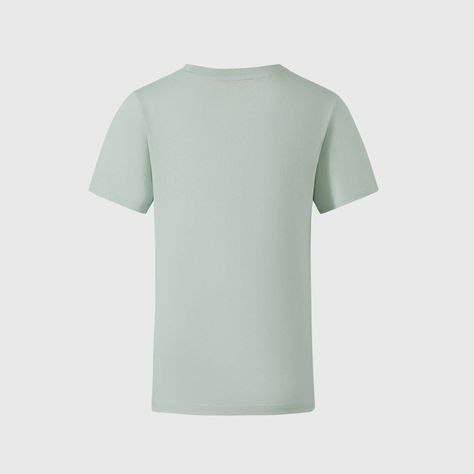 Polera Niño Lavado Con Print Verde Fashion's Park-1