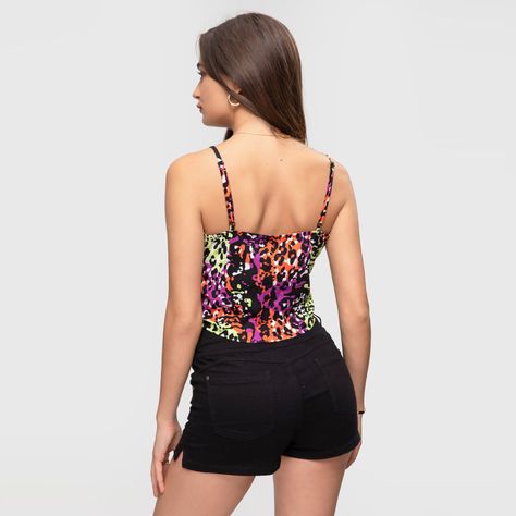 Blusa Abotonada Verde Limon Mujer-2