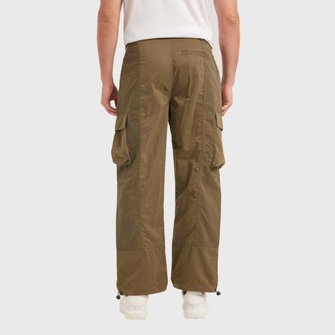 Pantalón Hombre Cargo Verde-2