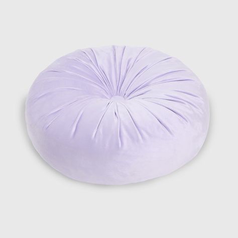 Cojín Unisex Velvet Redondo Lila Fashion's Park-1