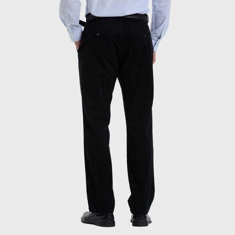 Pantalón Hombre Modelo Chino Cinturón Negro Fashion´s Park-2