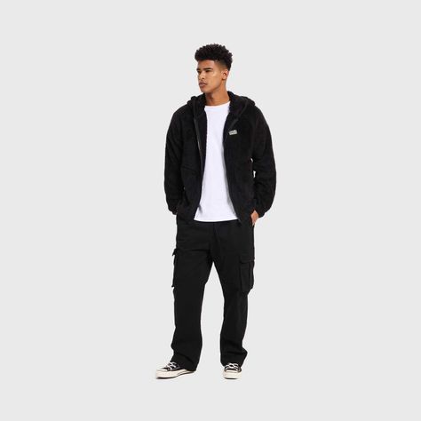 Polar Hombre Peludo Negro I Fashion's Park-3