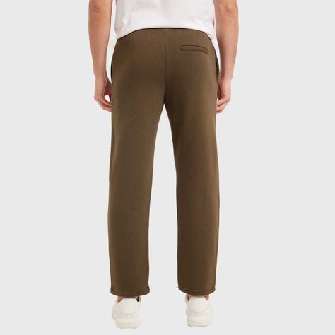 Pantalón Buzo Hombre Básico Verde Militar-2