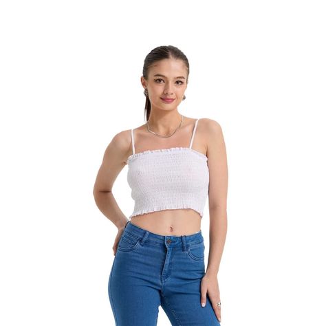 Polera Mujer Panal Pabilo Blanco Fashion's Park-0