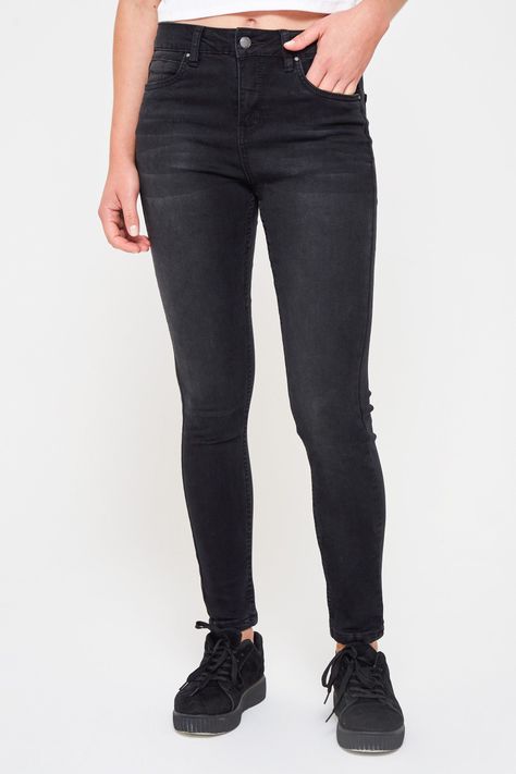 Jeans Estela Super Skinny Juvenil-0