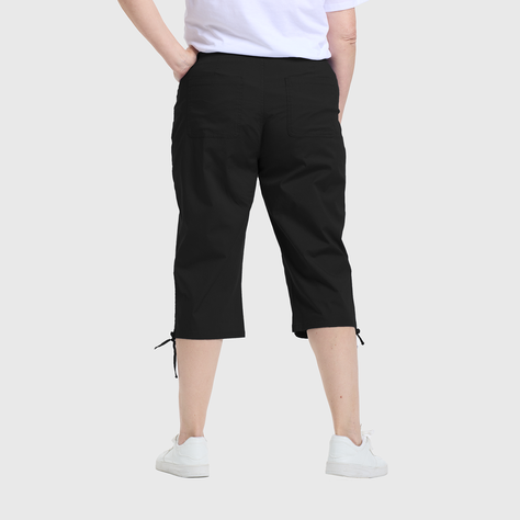 Pantalón Mujer Con Cortes Y Apertura Negro Fashion's Park-2