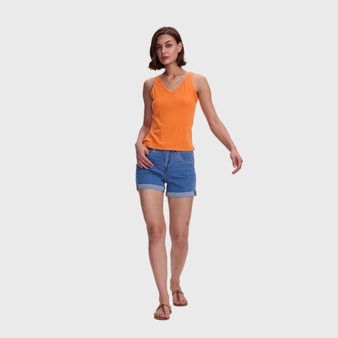 Polera Mujer Pabilo Naranjo II Fsp Fashion's Park-3