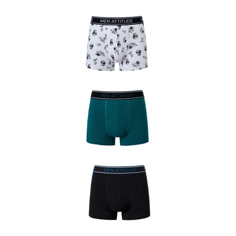 Boxer Hombre Underwear Negro I Fashions Park-0