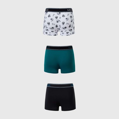 Boxer Hombre Underwear Negro I Fashions Park-1