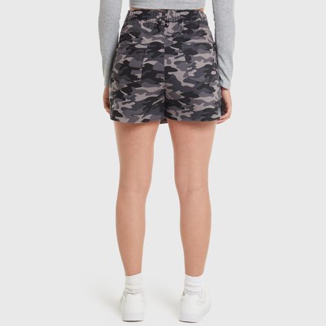 Falda Mujer Gastada Militar Verde Militar-2