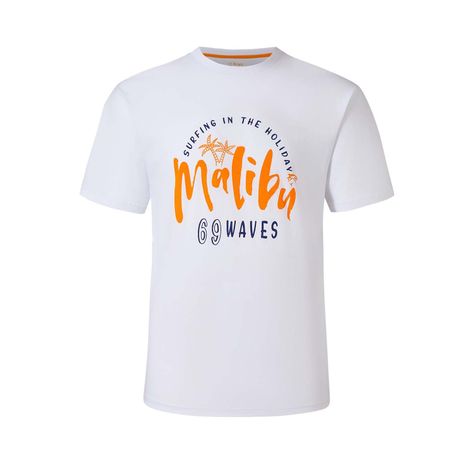 Polera Niño Print Blanco II Fashion's Park-0