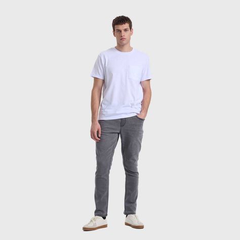 Jeans Hombre Slim 701 Gris I Fashion's Park-3