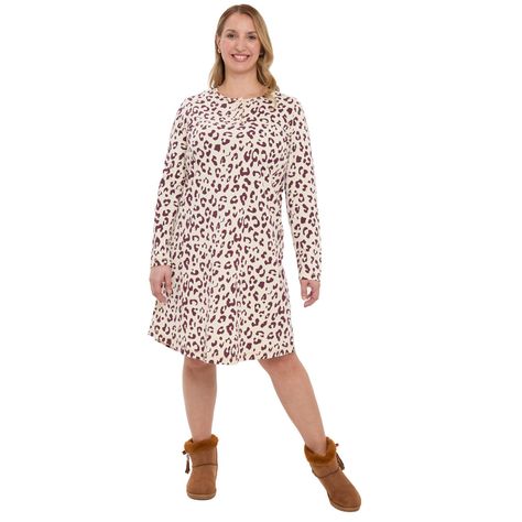 Pijama Mujer Camisa De Dormir Beige-0