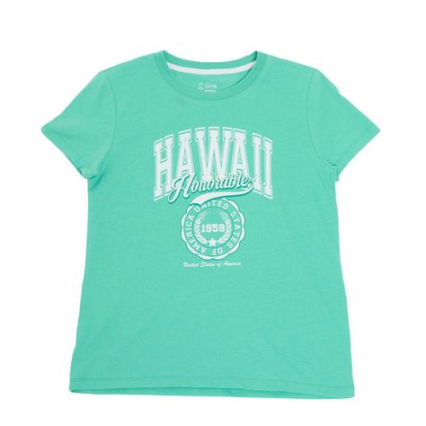 Polera Niña Print Esmeralda Fashions Park-0