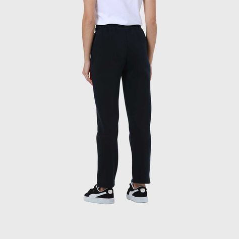Pantalón Buzo Escolar Mujer Juvenil Recto Slim Azul Fsp-2