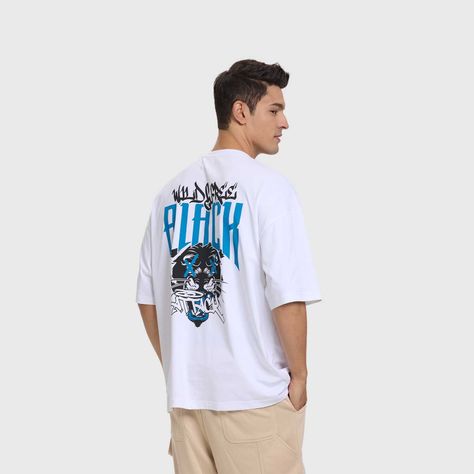 Polera Hombre Wild Blanco Fashion's Park-2