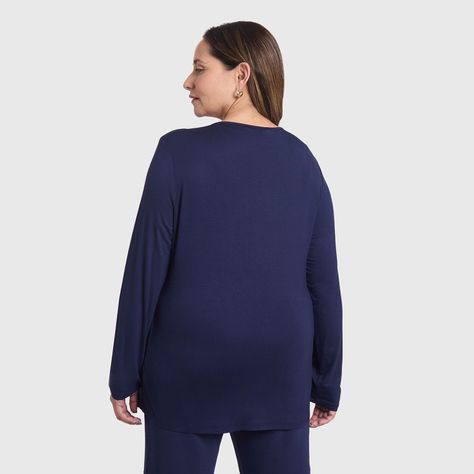 Polera Mujer Evasé Aplicación Escoces Azul Fashion's Park-2
