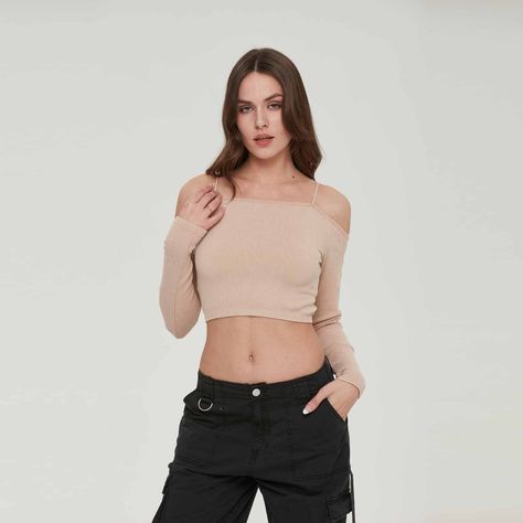 Polera Mujer Bardot Pabilo Beige-0