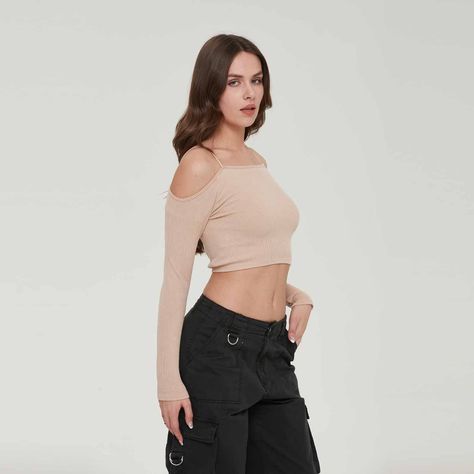 Polera Mujer Bardot Pabilo Beige-1