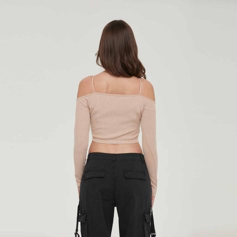Polera Mujer Bardot Pabilo Beige-2