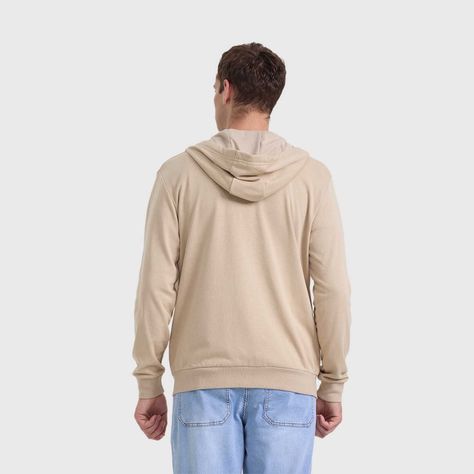 Polerón Hombre Básico Rider Beige Fashion's Park-2