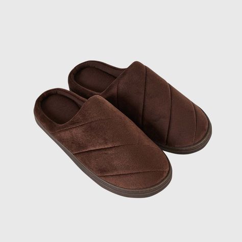 Pantufla Hombre Básica Cafe Fashion's Park-1