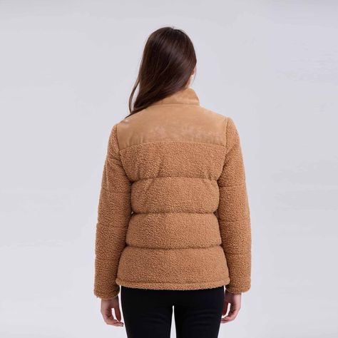 Polar Mujer Tipo Cahqueta Puffa Camel Fashion´s Park-2