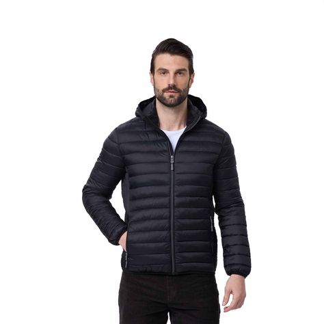 Parka Hombre Full Zipper Negro I Fashion´s Park-0
