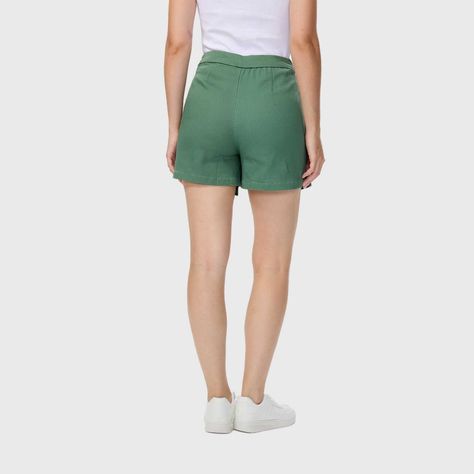 Short Mujer Estilo Falda Verde Militar Fashion's Park-2