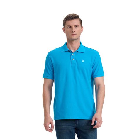 Polera Hombre Básica Pique Lisa Calipso Fashion's Park-0
