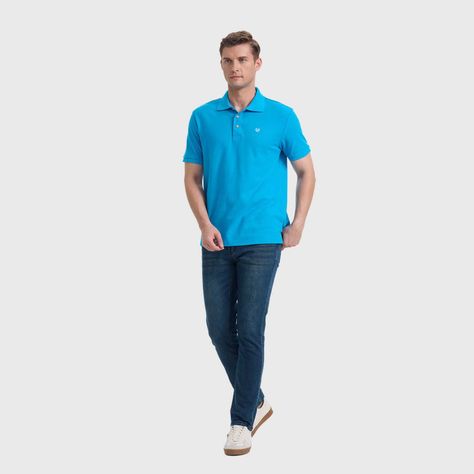 Polera Hombre Básica Pique Lisa Calipso Fashion's Park-3