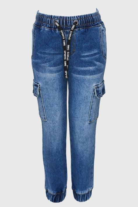 Jeans Cargo Infantil-0