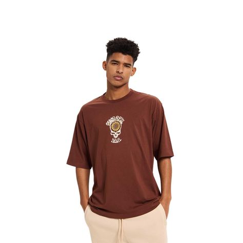Polera Hombre Doble Print Chocolate Fashion's Park-0