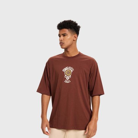 Polera Hombre Doble Print Chocolate Fashion's Park-1