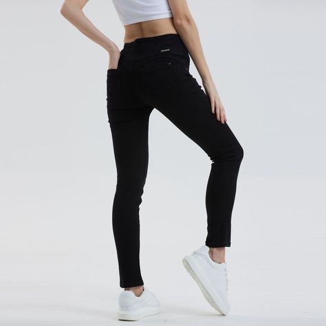 Jeans Mujer Skinny Castilla Negro-2