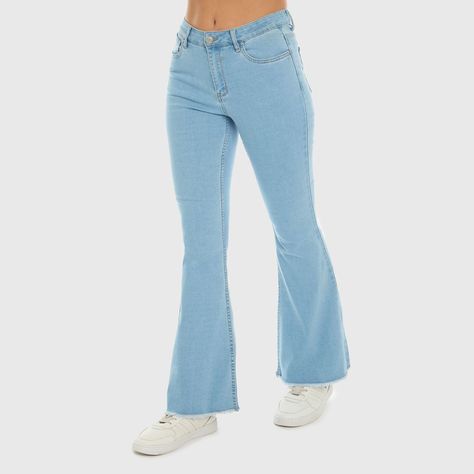 Jeans Mujer Flare Monse Celeste Fashion's Park-1