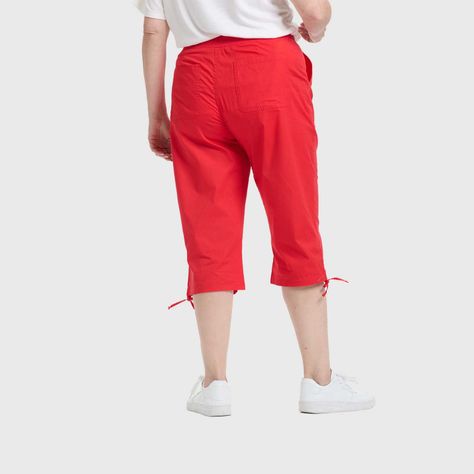Pantalón Mujer Con Cortes Y Apertura Rojo Fashion's Park-2