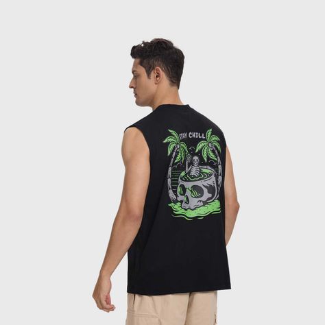 Polera Hombre Print Negro IIi Fsp Fashion's Park-2
