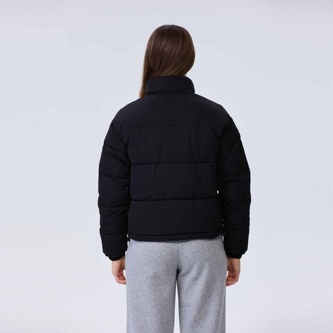 Parka Mujer Puffa Ajustable Cintura Negro Fashion´s Park-2