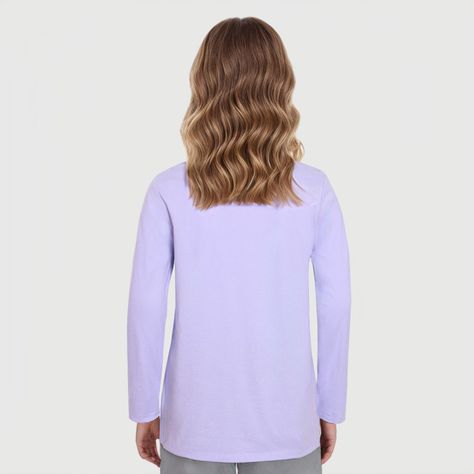 Polera Niña Básica Print Posicional Beige Fashion´s Park-2