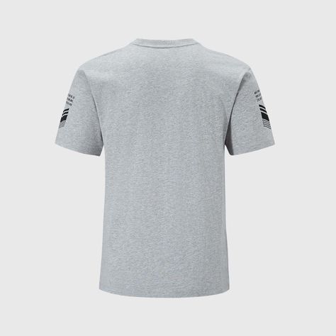 Polera Niño Oversize Letras Gris Melange Fashions Park-1