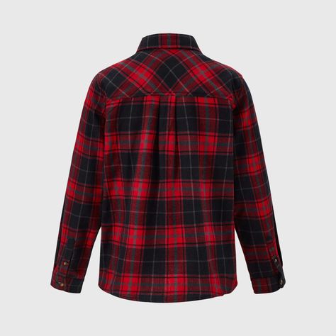 Camisa Niño Cuadrillé Rojo Fashion's Park-1