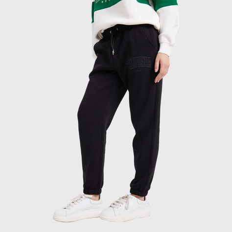 Pantalón Buzo Mujer Jogger Negro-1