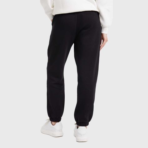 Pantalón Buzo Mujer Jogger Negro-2