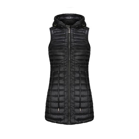 Parka Mujer Cintura Ajustable Negro Fashion´s Park-0
