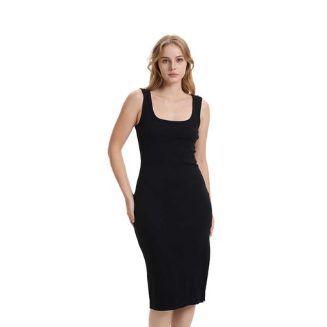 Vestido Mujer Tubo Negro Fashion's Park-0