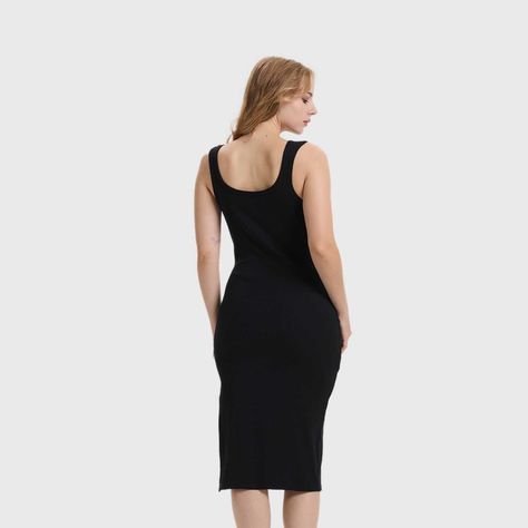 Vestido Mujer Tubo Negro Fashion's Park-2