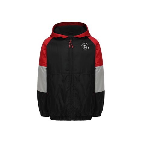 Chaqueta Niño Cortaviento Rojo-0