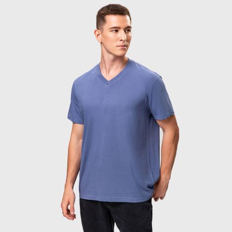 Polera Básica Purpura Hombre-1