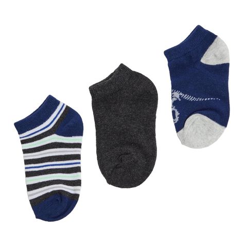 Calceta Tripack Rapport Liso Azul Marino Niño-0
